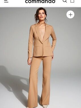 Commando Neoprene CEO Blazer in Camel NWT